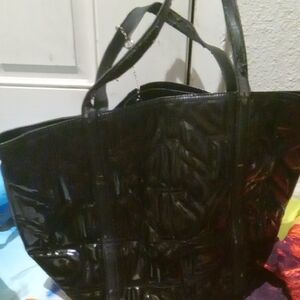 Elegant Black Tote Bag